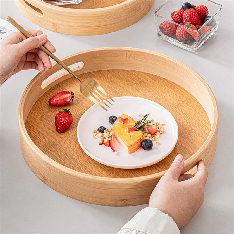 Bandeja de Bambu