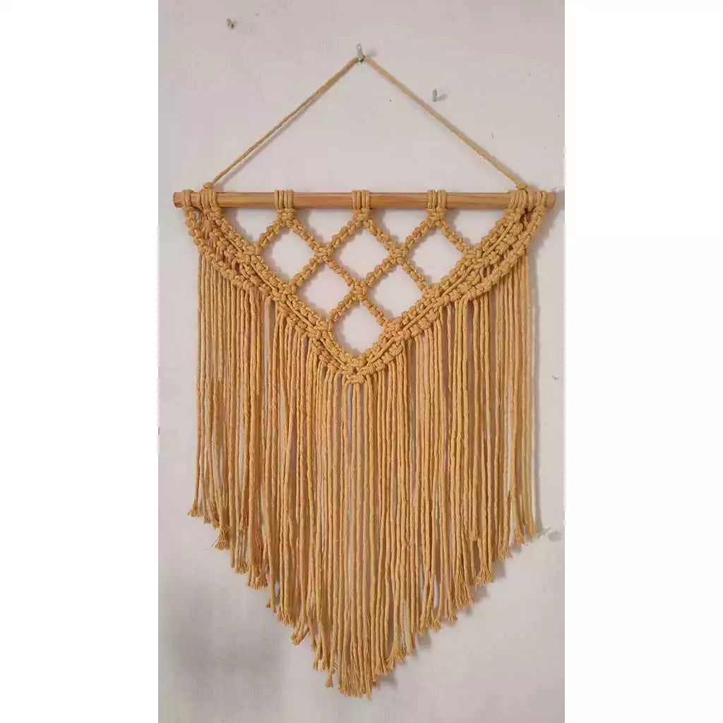 Painel em Macramé Decoração Parede