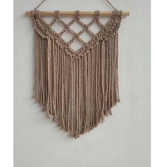 Painel em Macramé Decoração Parede