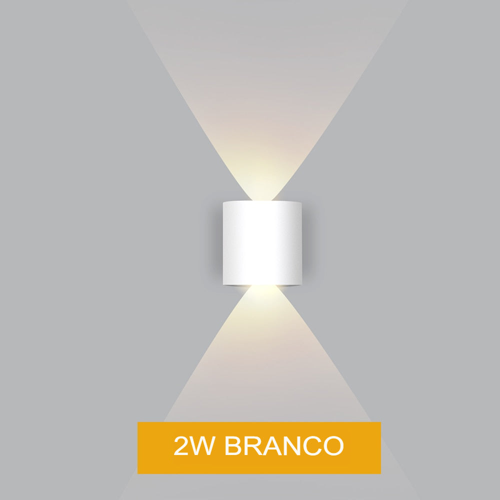 Arandela de Parede Externa em LED à prova d'água