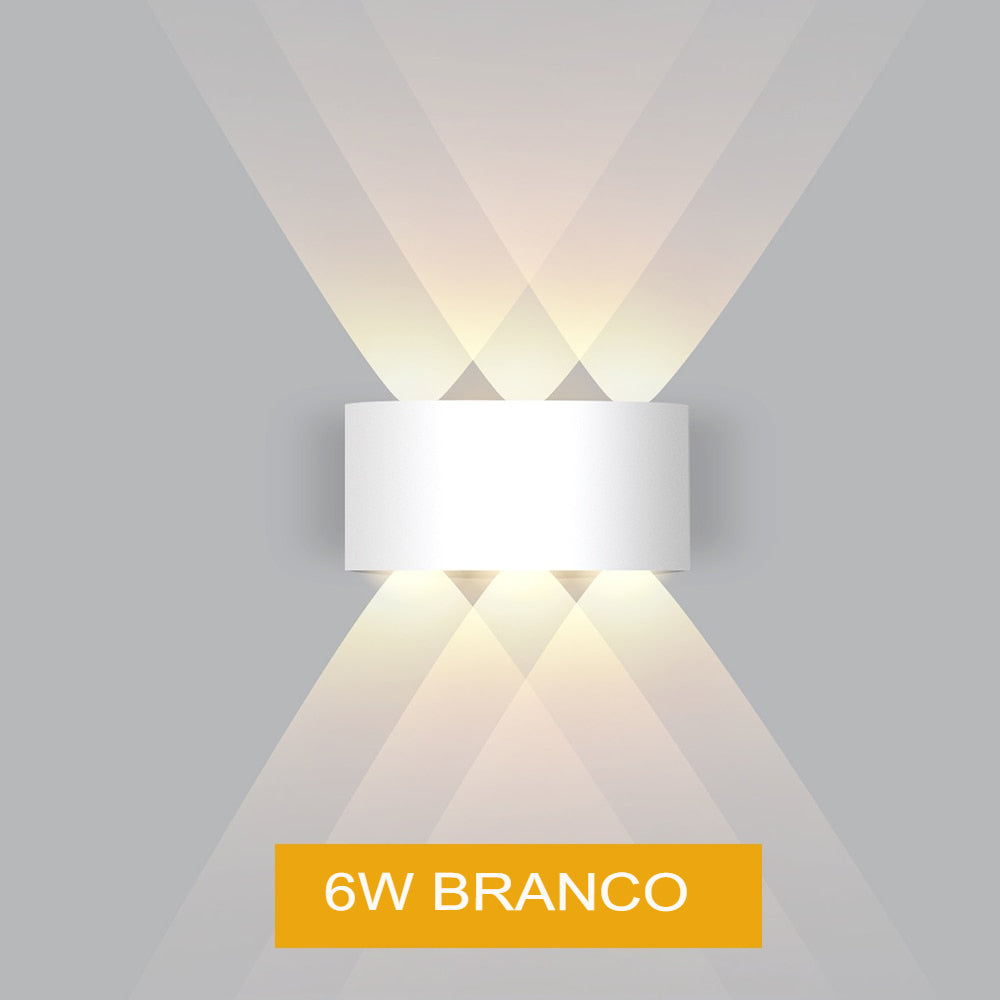 Arandela de Parede Externa em LED à prova d'água