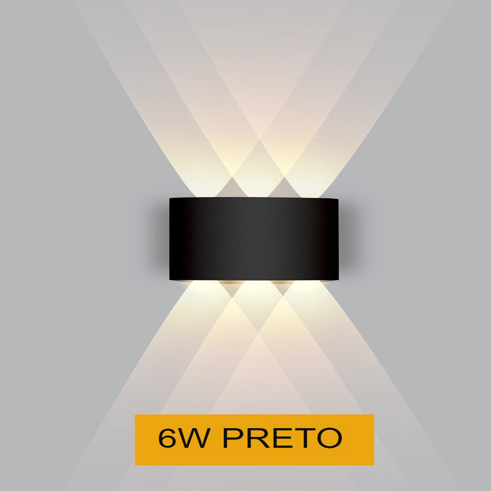 Arandela de Parede Externa em LED à prova d'água