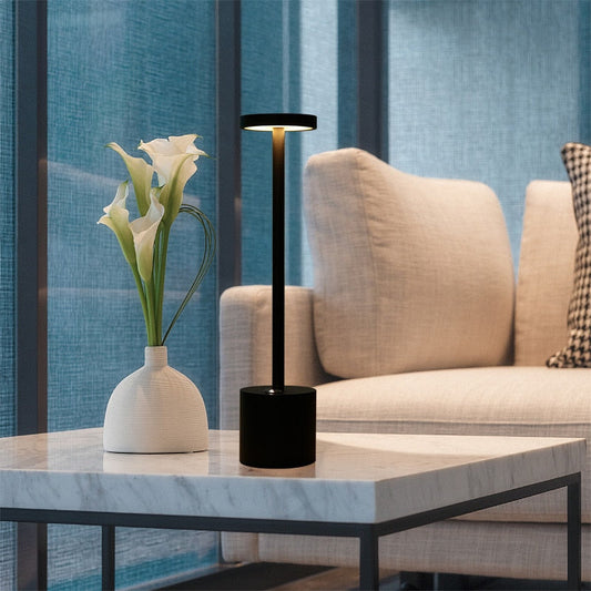 Abajur de Mesa Recarregável Sem fio Decorativo Lisboa