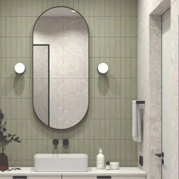 Espelho Oval Grande Decorativo Corpo Inteiro