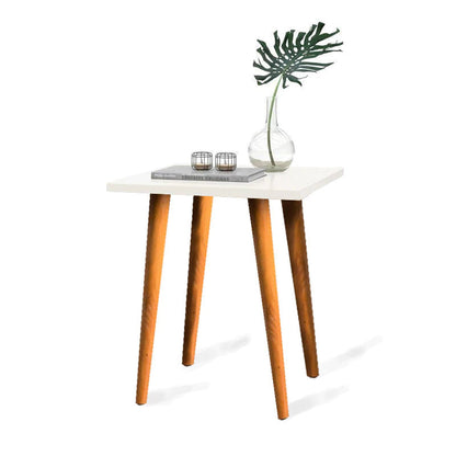 Mesa de Apoio Lateral 4 pés Palito em Madeira