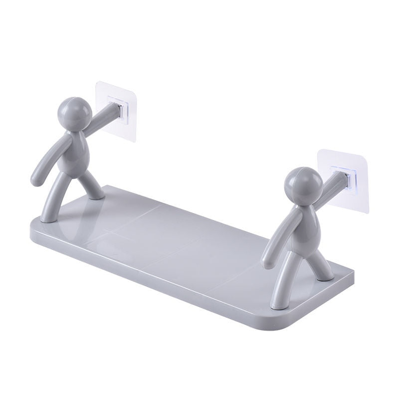 Rack Suspenso de Parede em Forma Humana
